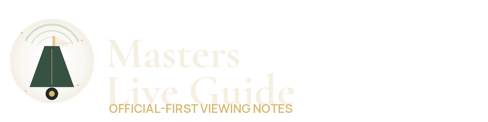Masters Live Guide